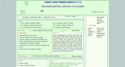 Desktop Screenshot of ibasecretariat.org